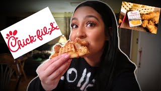 COOKING WITH A : I MADE  A VIRAL TIKTOK HACK... CHICK-FIL-A PIZZA!!!