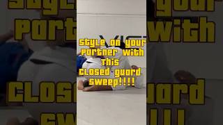 Feel like a Super Hero with this ClosedGuard Sweep! Starsweep!