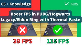 Boost FPS in PUBG/Hogwarts Legacy/Elden Ring with Thermal Paste