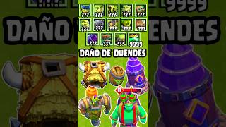 DAÑO de TODOS LOS DUENDES | #clashroyale