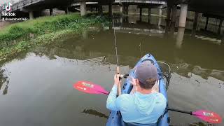 Lake Woodlands Kayak C2C with big wakebait