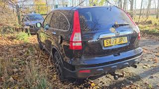 abandoned volkswagen golf & Honda crv