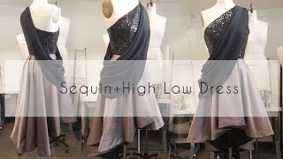 DIY: Sewing an Evening Gown with Sequin and Satin