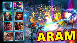 ARAM LOL FUN Moments 2023 (Rumble, Azir, Pentakill, Vex, Draven, Jax) #177