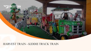 Working video of kiddie track train ride - Harvest Train #tracktrain #bestonrides