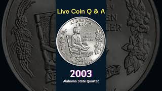 2003 Alabama State Quarter: Birthplace of the Brilliant Helen Keller #therealdeal #alabama