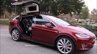 NEW TESLA MODEL X   Best Design Electric SUV 2017-REVIEW