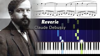 Debussy - Rêverie - Piano Tutorial with Sheet Music