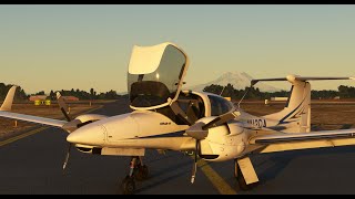 Early Look! COWS Diamond DA42 NG Mod Flight Test in MSFS 2020