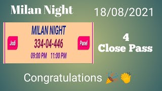 Milan Night Matka result || Today 4 close otc ank pass || Daily Free otc ank || Dpboss Matka Result