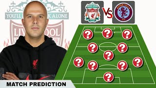 LIVERPOOL vs ASTON VILLA ✔️ Liverpool Possible Lineup, Subs & Injury | MATCHWEEK 11