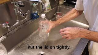 Mixing your paper mache' paste