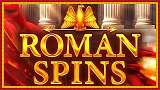 Roman Spins slot by Tom Horn Gaming | Gameplay + All Free Spins Features