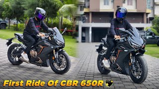 First Ride Of Honda CBR 650R😍 | Blaze🔥