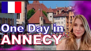 Annecy France | Annecy | Rhone-Alpes | Upper Savoie | lake Annecy | 4K