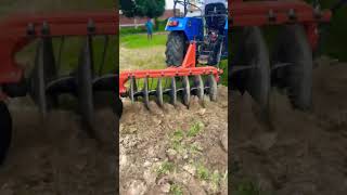 fieldking disc #shorts #short #shortsvideo  very good performance on my tractor sonalika 745 50hp