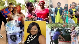 Emotional As Mercy Johnson, Ibeh Georgina, Ruth Surprise Ebere Okaro With Birthday Cakes.