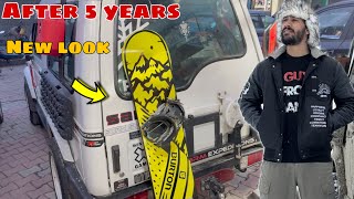 After 5 Years going for Snowboarding | Live Snowfall in Manali