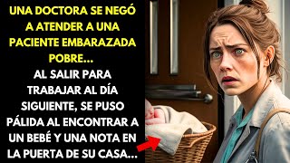 UNA DOCTORA SE NEGÓ A ATENDER A UNA PACIENTE EMBARAZADA POBRE... AL SALIR PARA TRABAJAR AL DÍA