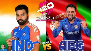 🔴T20 World Cup 2024 India vs Afghanistan SUPER 8 - Cricket 24 Live - @blackopsrebornyt