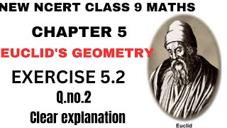 NCERT CLASS 9 MATHS CHAPTER 5 EUCLID'S GEOMETRY EXERCISE 5.2 QUESTION NO 2 IN TAMIL