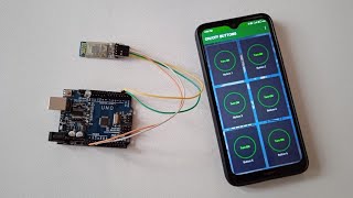 Bluetooth module with Arduino | Arduino projects 2022 | Arduino basics | PART - 6