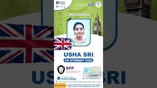 Usha Sri's Journey Begins: Visa Approved for Adventures and New Opportunities! 🎉🌍✨