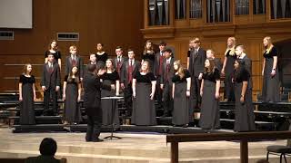 Round Rock Dragon Choir - Madrigal Fest San Antonio 2020 - O Sing Joyfully by Adrian Batten