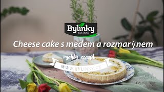 Medovo-citronový cheesecake s rozmarýnem