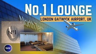 No 1 Lounge Gatwick Airport North Terminal Walking Tour | Airport Lounge | London | UK