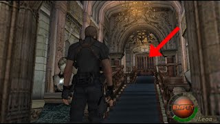 What happens when you come back and enter this door again in chapter 4 in Resident Evil 4?