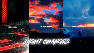 One Direction-Nights Changes(Lyrics)||Whatsapp Status ✨💜.