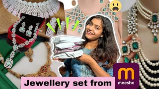 MEESHO Jewellery haul |  Try on ✨😍 ✨