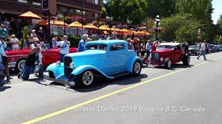 18th July 2019 Hot Rods arrive in Victoria B.C.Canada