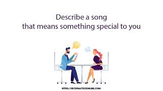 Describe a song that means something special to you