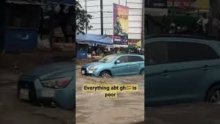 Everything is Poor - drainage,economy, cedi #flood #economy