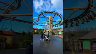 Flight of the Pterosaur! - Paultons Park #shorts #rollercoaster #paultonspark #ride