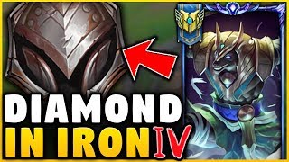 I TOOK MY NASUS INTO IRON FOR THE FIRST TIME! (DIAMOND NASUS VS IRON 4) - League of Legends