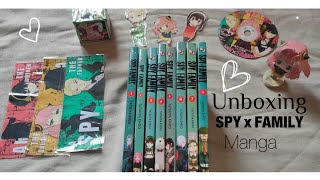 Spy x Family Manga Volume 1 to 8 , Unboxing