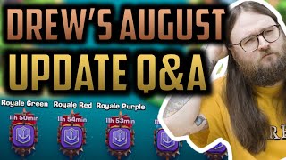 CLAN WARS 2 UPDATE INFORMATION! LEVEL DEPENDENCY AND NEW GAMEMODES // Clash Royale Update News