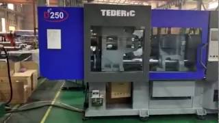 CHINA TOP THREE BRAND Tederic D250 New Design China Servo Motor Plastic Injection Molding Machine