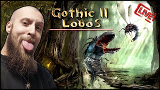 GOTHIC 2 - LOBOS 🏹 NOWY PANCERZ! l PL DUBBING! #8 🔴 [NA ŻYWO]