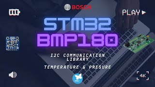 STM32 | BMP180 LIBRARY | I2C | Temperature & Presure