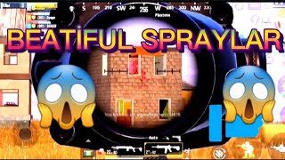 BEATİFUL SPRAYLAR 🔥🔥 FRAGMOVİE PUBG MOBİLE