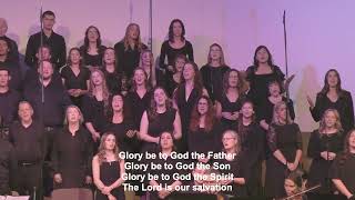 Congregation and Choir Singing - "The Lord Is My Salvation"