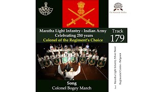 Colonel Bogey March | Maratha Light Infantry | Indian Army | Brass Band | Military Music