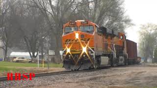 Empty Unit Pipe Train Heads South