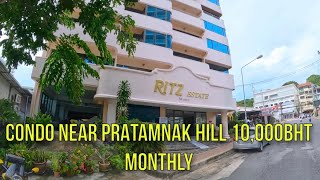 GREAT LOCATION PATTAYA PRATAMNAK SOI 5 CONDO REVIEW RITZ ESTATE APARTMENTS 10,000BHT MONTHLY