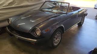 Project FIAT 124 Spider Pt 1 - Auto Ricambi