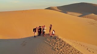 GOING FAST IN GLAMIS (Sandboarding Top Speed!!)